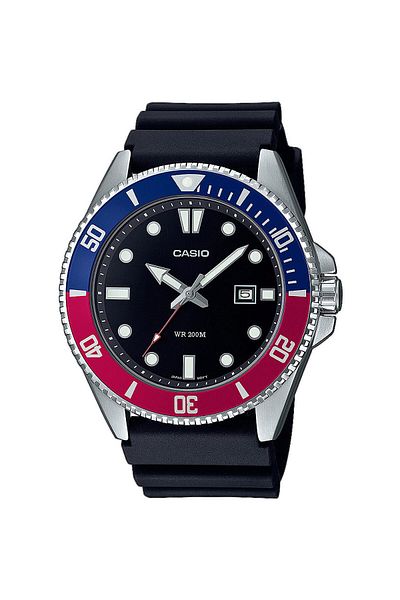 Casio Ανδρικό ρολόι Casio MDV-107-1A3VEF, Quartz, 44mm, 20ATM