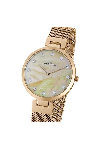 Jacques Lemans Ladies Watch 1-2001d, Quartz, 36mm, 5atm
