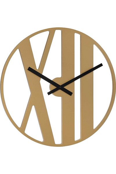 Hermle Wall Clock 61022-362200, Quartz, Red, Analogue, Modern