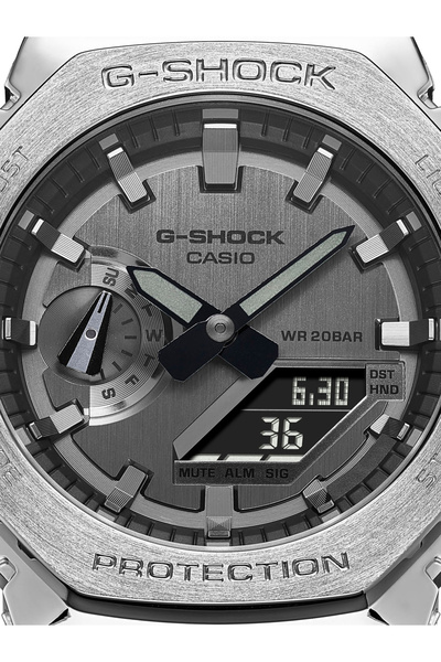 Casio Ανδρικό ρολόι Casio GM-2100-1AER, Quartz, 44mm, 20ATM