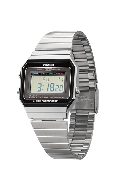 Casio Mens Watch A700we-1aef, Quartz, 33mm, 3atm