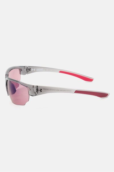 Under Armour نظارة شمسية رياضية للرجال Ua 0012/s، رمادي