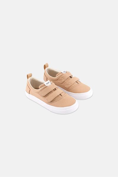 Toms Toddlers Boy Fenix Double Strap Velcro Closure Shoes, Tan