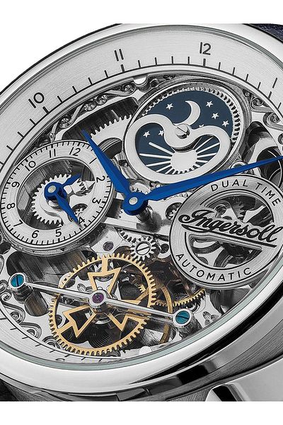 Ingersoll Ανδρικό ρολόι Ingersoll I07702, Αυτόματο, 42mm, 5ATM