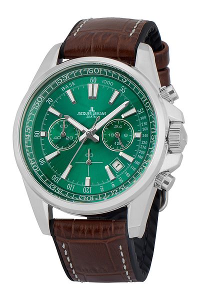 Jacques Lemans Ανδρικό Ρολόι 1-2117d, Quartz, 44mm, 20atm