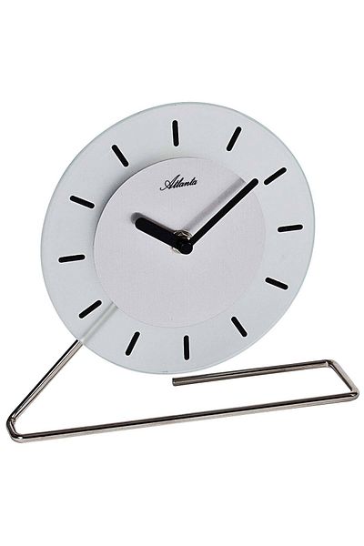 Atlanta Table Clock Atlanta 3116/19, Quartz, White, Analogue, Modern