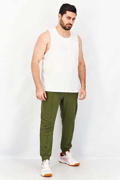 Puma Men Regular Fit Sleeveless Cool Adapt Singlet, White