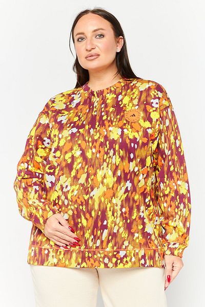 adidas by Stella McCartney Women Sportswear Fit Long Sleeves Outdoor Sweatshirt, Multicolor