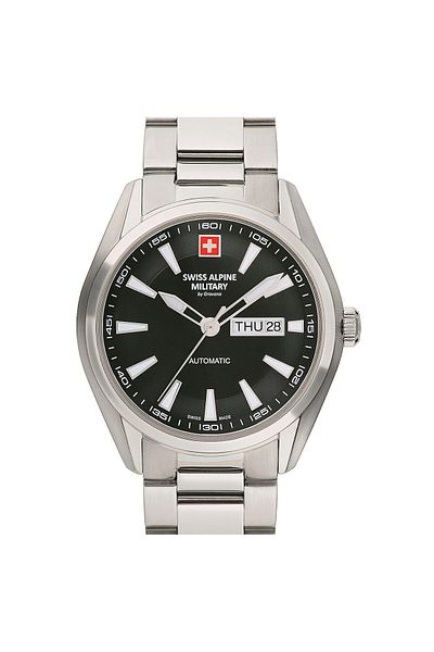 Swiss Alpine Military Mens Watch Swiss Military 7090.2137, Automatic, 43mm, 10atm