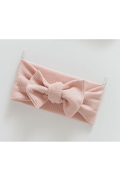 Caramell 100% Cotton Baby Girl Hair Band Bandana (0-24 Months Compatible)