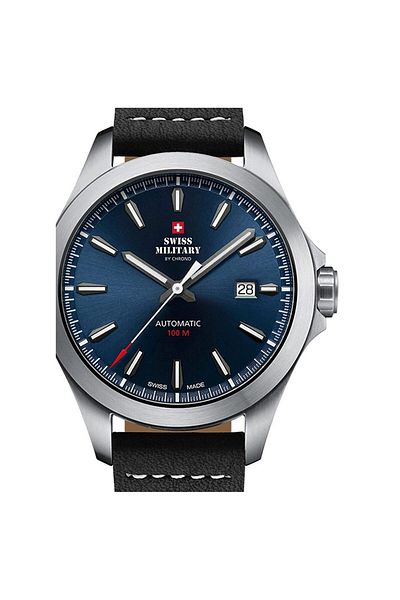 Swiss Military Mens Watch By Chrono Sma34077.08, Automatic, 42mm, 10atm