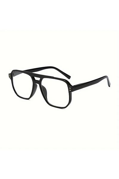 Nilu Moda Pilot Blue Light Presbyopia Glasses, Large Frame Hyperopia Glasses