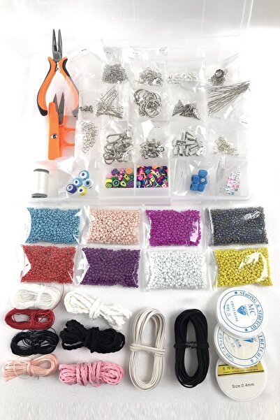 Hayalperest boncuk Σετ Υλικών Κατασκευής Κοσμημάτων με Χάντρες Άμμου