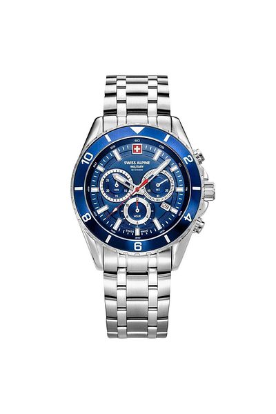 Swiss Alpine Military Mens Watch Swiss Military 7034.9135, Quartz, 43mm, 10atm