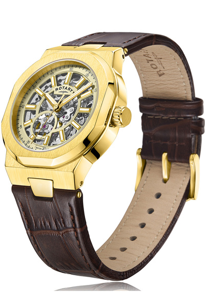 Rotary Ανδρικό ρολόι Rotary GS05418/03, Automatic, 40mm, 10ATM