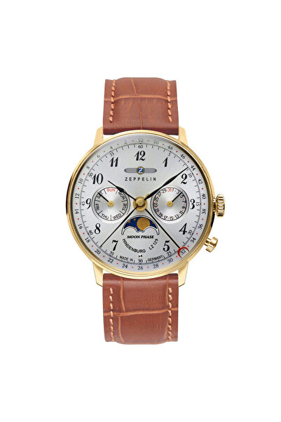 Zeppelin Ανδρικό ρολόι Zeppelin 7039-1, Quartz, 36mm, 3ATM