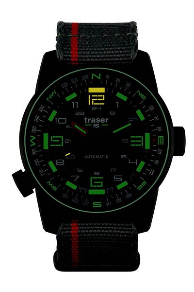Traser H3 Ανδρικό Ρολόι Traser 110593, Αυτόματο, 46mm, 10ATM