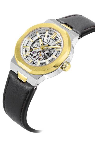 Rotary Ανδρικό ρολόι Rotary GS05496/06, Automatic, 40mm, 10ATM