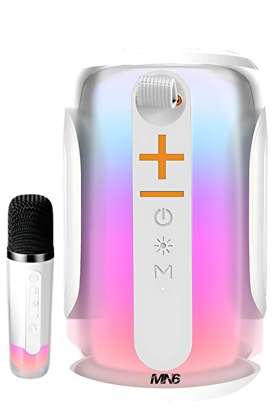 MN6 Pluse 8 Mikrofonlu Ses Bombası/dekoratif Aydınlatma/led Işıklı Gece Lamba...