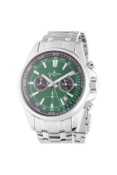 Jacques Lemans Ανδρικό Ρολόι 1-2117zd, Quartz, 44mm, 20atm