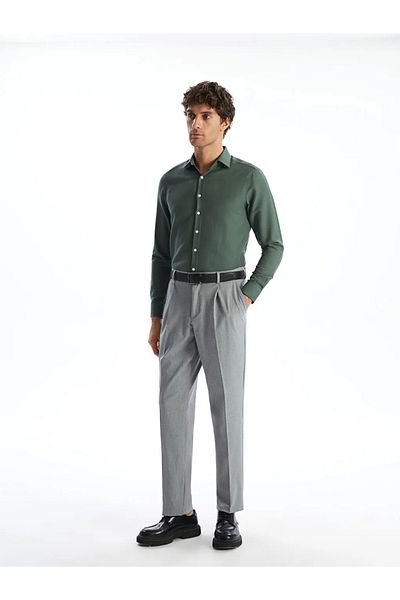LC Waikiki Μακρυμάνικο πουκάμισο Oxford Formal Slim Fit LCWAIKIKI
