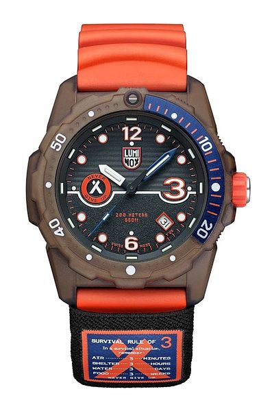 Luminox Ανδρικό ρολόι Luminox XB.3729.ECO, Quartz, 42mm, 20ATM