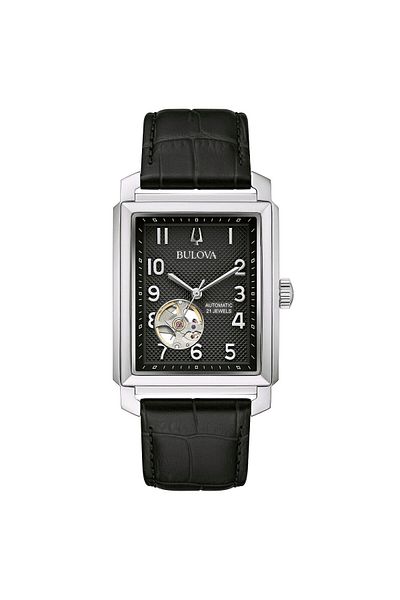 Bulova Ανδρικό ρολόι Bulova 96A269, Αυτόματο, 33mm, 3ATM