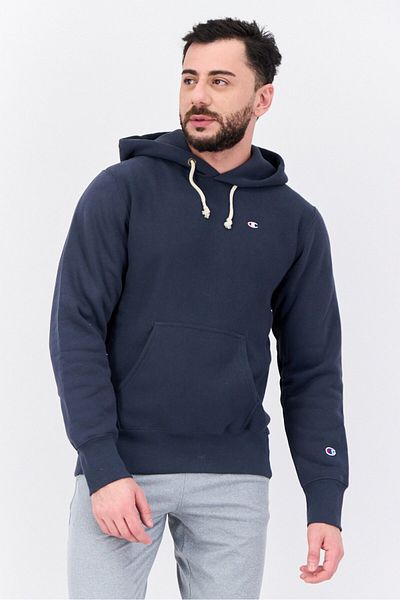 Champion Men Sportswear Fit Long Sleeve Outdoor Sweatshirts, Navy
