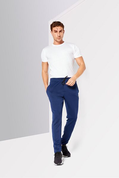 Dkny Men Sportswear Fit Training Track Pants, Navy
