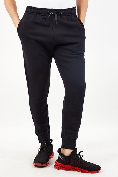 DKNY Sport Men Sportswear Fit Brand Logo Outdoors Jogger Pants, Black