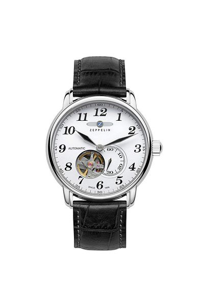 Zeppelin Mens Watch 7666-1, Automatic, 40mm, 5atm