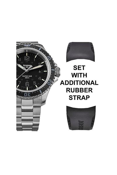 Traser H3 Mens Watch Traser H3 109376, Quartz, 46mm, 50ATM