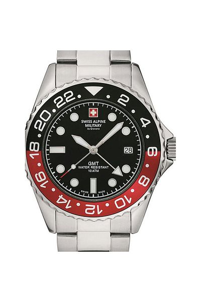 Swiss Alpine Military Mens Watch Swiss Military 7052.1136, Quartz, 42mm, 10atm