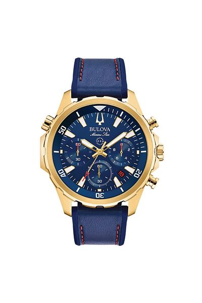 Bulova Ανδρικό ρολόι Bulova 97B168, Quartz, 43mm, 10ATM