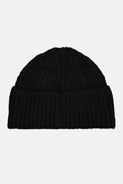 Nicole Miller Women Brand Logo Beanie, Black
