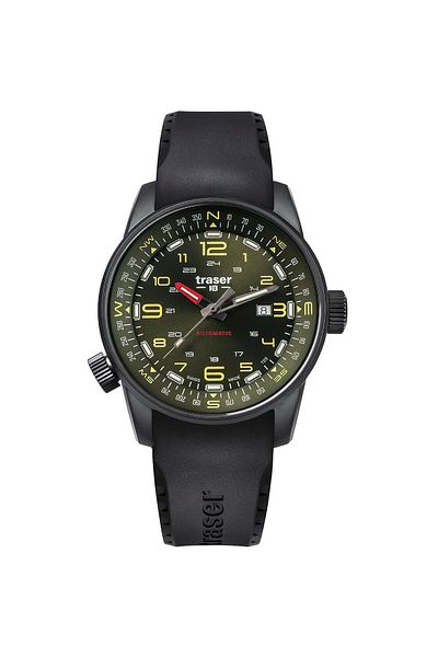 Traser H3 Ανδρικό Ρολόι Traser 110457, Αυτόματο, 46mm, 10ATM