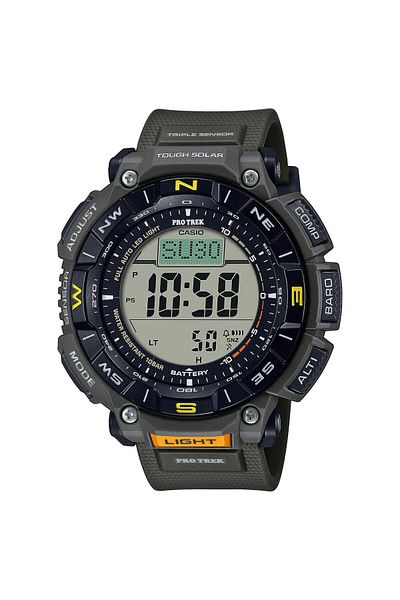 Casio Mens Watch Prg-340-3er, Quartz, 53mm, 10atm