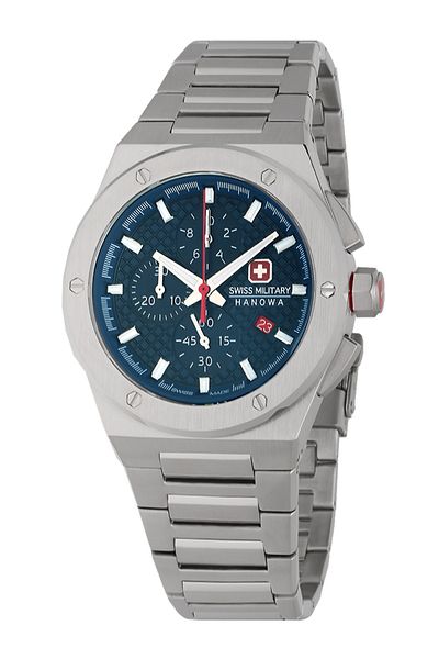 SWISS MILITARY HANOWA SMWGI2101702 Sidewinder Chronograph Mens Watch 43mm 10ATM