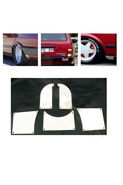 AUTO LUXURY TOFAŞ fiat ÖN/ARKA TAMPON NİKELAJ SAC TAKIMI 5 PARÇA SET 131/ŞAHİ...