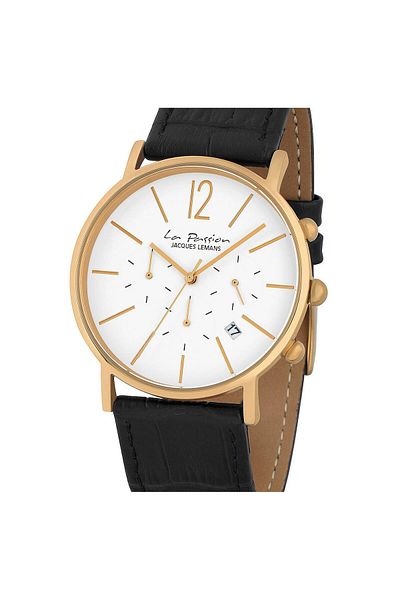Jacques Lemans Ανδρικό ρολόι Jacques Lemans LP-123O, Quartz, 40mm, 5ATM
