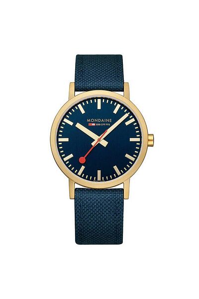 MONDAINE Mens Watch A660.30360.40sbq, Quartz, 40mm, 3atm