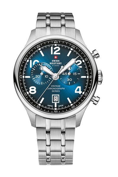 Swiss Military Ανδρικό ρολόι Swiss Military By Chrono SM30192.03, Quartz, 42mm, 10ATM