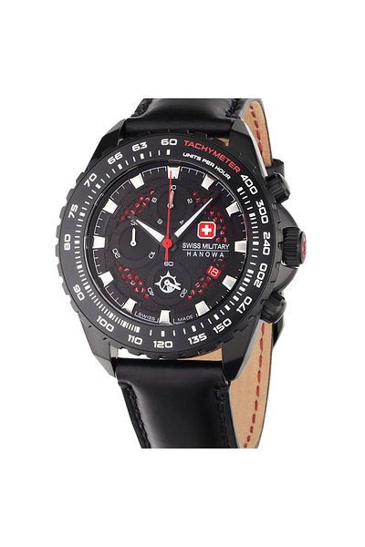 SWISS MILITARY HANOWA Ceas de bărbați Swiss Military SMWGC2102230, cuarț, 44 mm, 10ATM