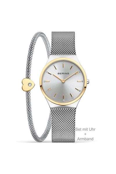 Bering Ceas de damă 12131-014-gwp, cuarț, 30mm, 3atm