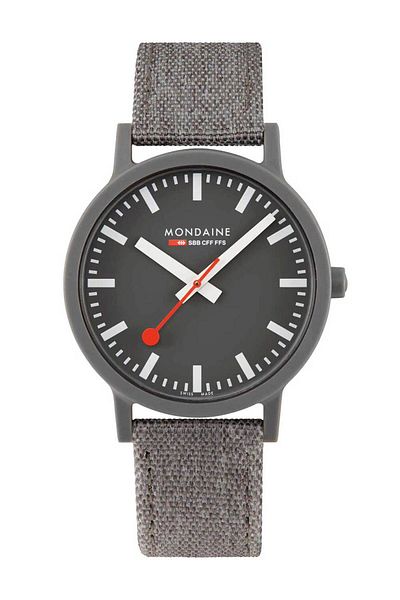 MONDAINE Mens Watch Ms1.41180.lh, Quartz, 41mm, 3atm