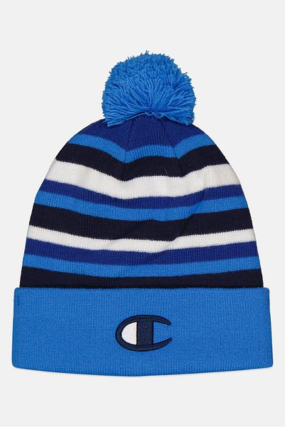 Champion Women Brand Logo Beanie, Blue Combo