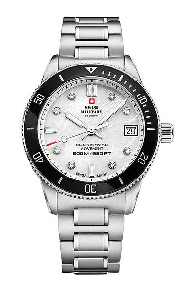 Swiss Military Ladies Watch Sm34089.03, Quartz, 37mm, 20atm