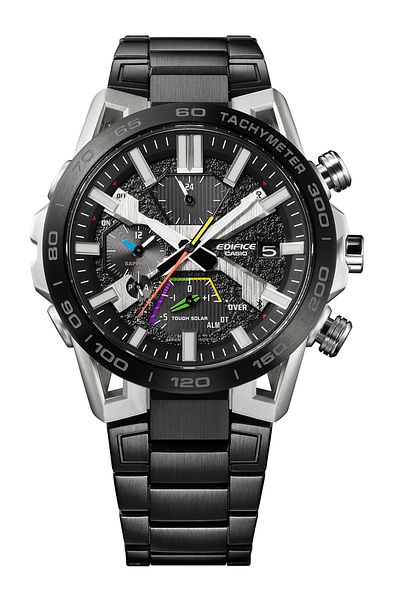 Casio Ceas pentru bărbați Casio EQB-2000DC-1AER, Quartz, 47 mm, 10ATM