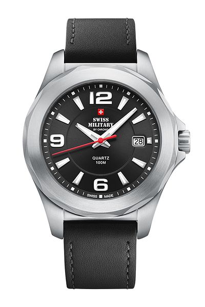 Swiss Military Ανδρικό ρολόι Swiss Military SM34099.01, Quartz, 42mm, 10ATM