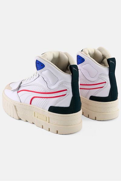 Puma Women Mayze Mid Pxp Lace Up Outdoors Shoes, White